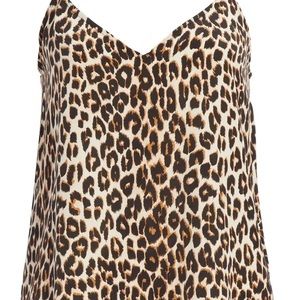 Equipment Layla leopard print camisole